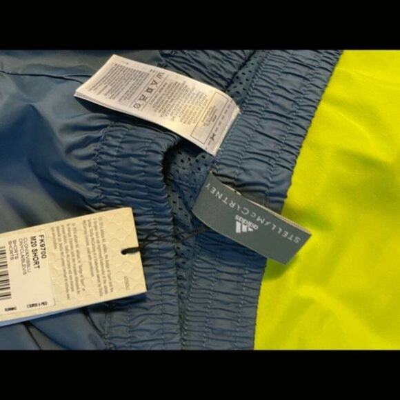 Adidas by Stella McCartney running shorts state Blue L - Picture 10 of 11